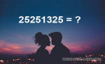 25251325 là gì? 1325 là gì? Nguồn gốc của con số