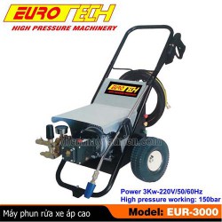Máy phun rửa áp lực cao Eurotech EUR-3000
